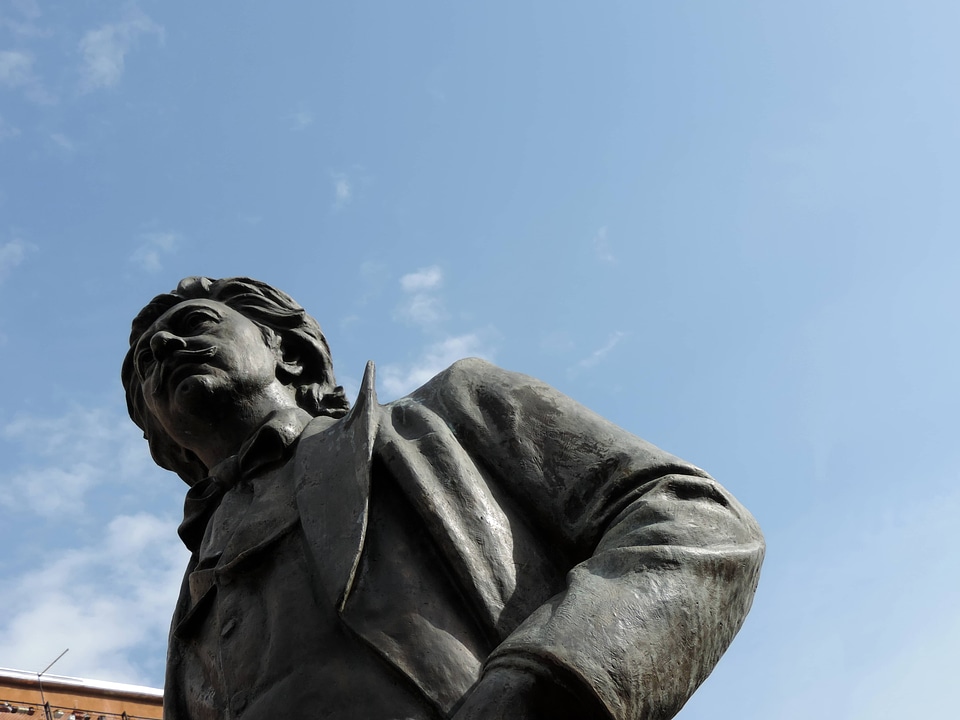 Bronze cast iron poetry