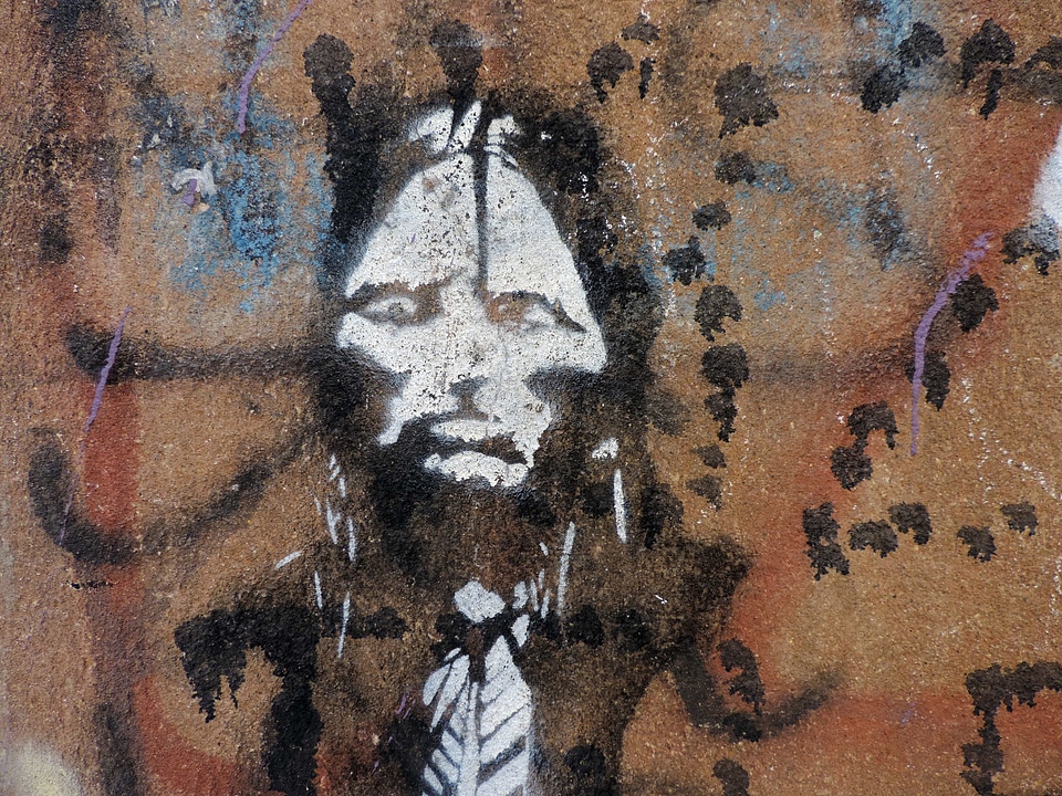 Graffiti texture art