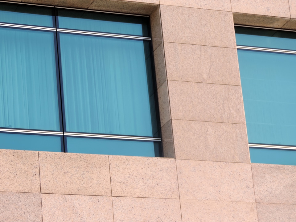 Architecture building wall