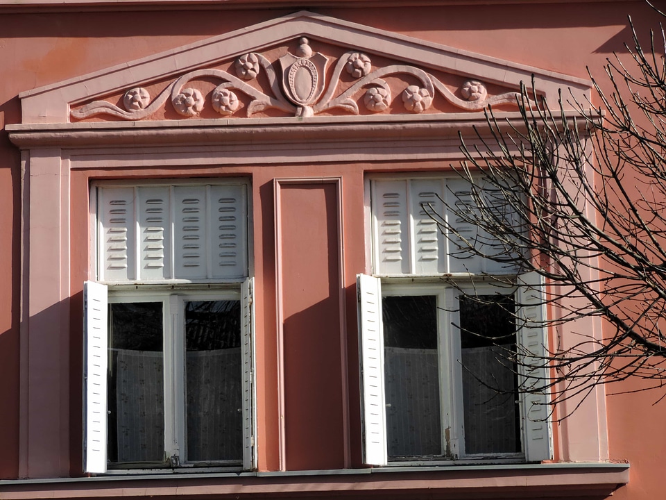 Baroque house architecture