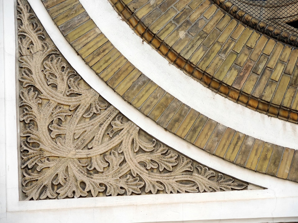 Baroque decoration handmade