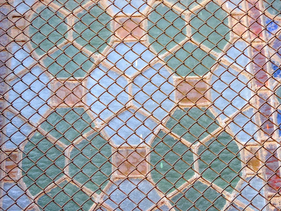 Colorful detail mosaic