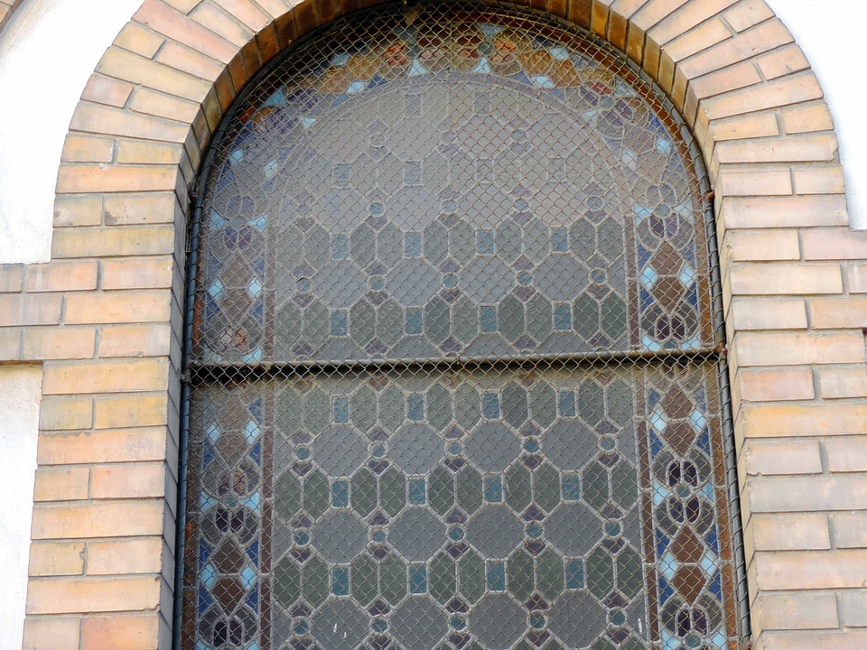 Handmade medieval mosaic