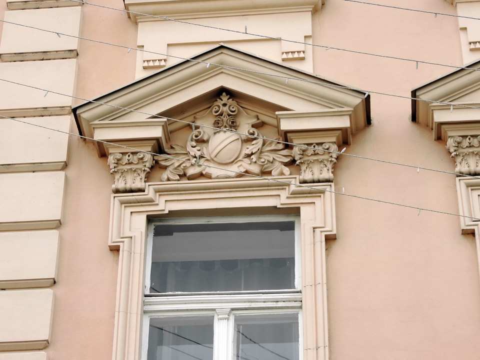 Baroque architecture building