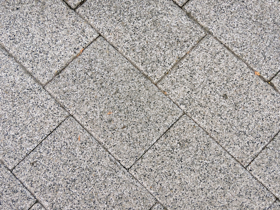 Granite stone sidewalk photo