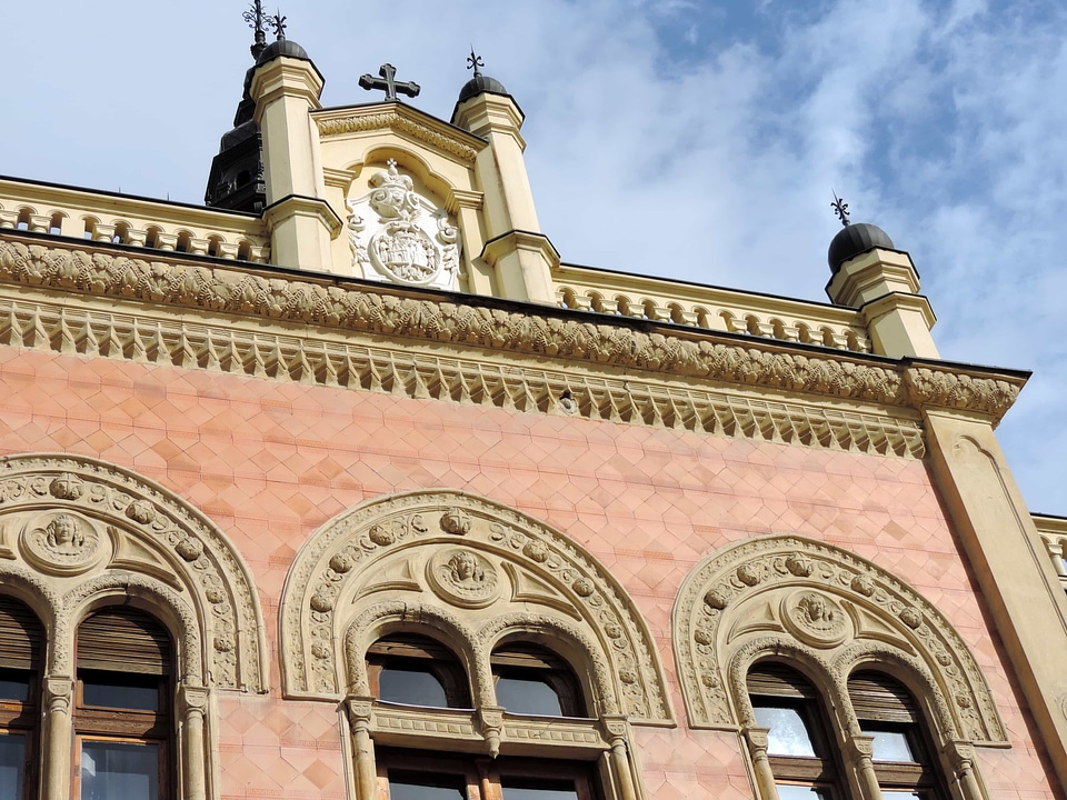 Baroque facade architecture