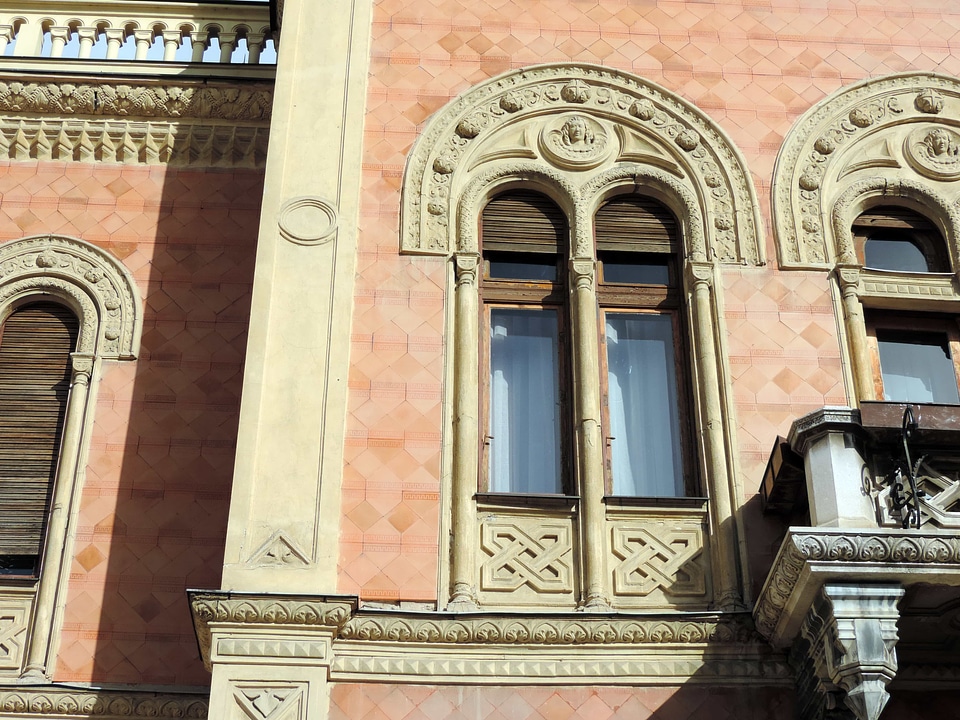 House facade building