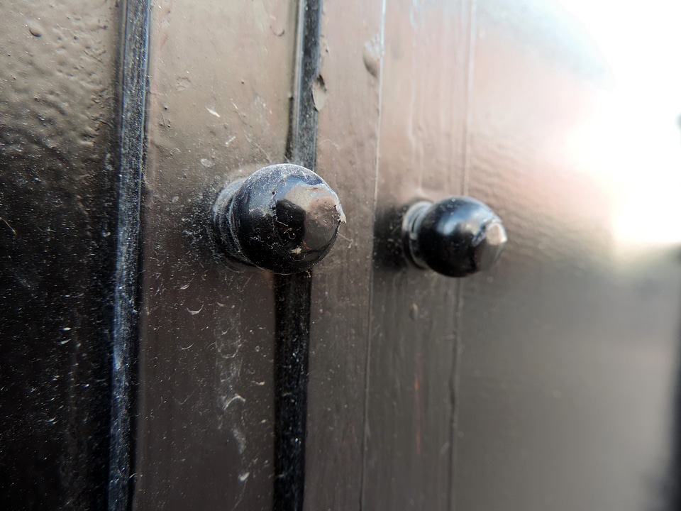 Cast Iron front door handmade