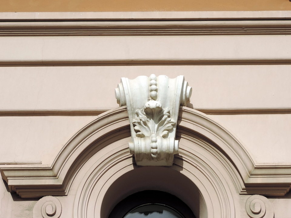 Baroque architecture building