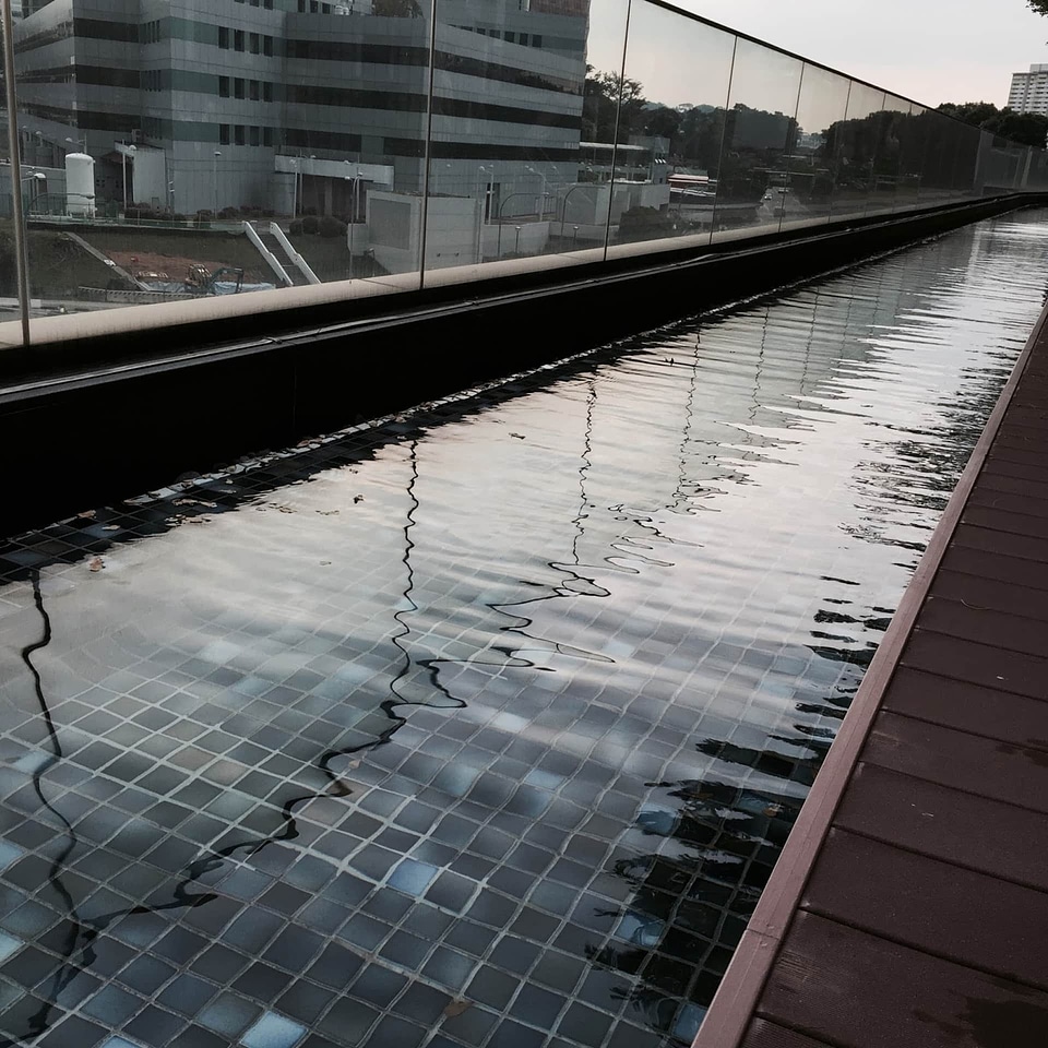 Balcony fence fence line