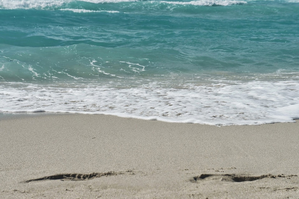 Fair Weather tide water sand photo