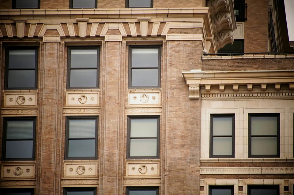 Window old facade
