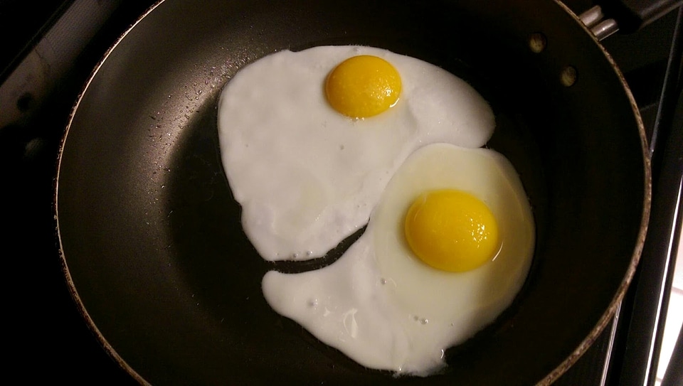 Cholesterol egg yolk food photo