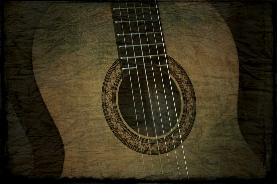 Acoustic fine arts illustration