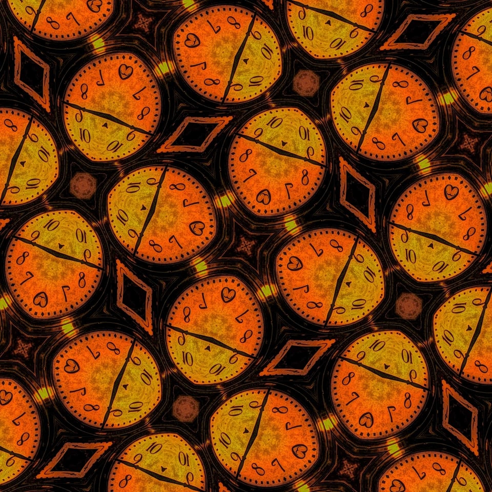 Arabesque ornamental photomontage