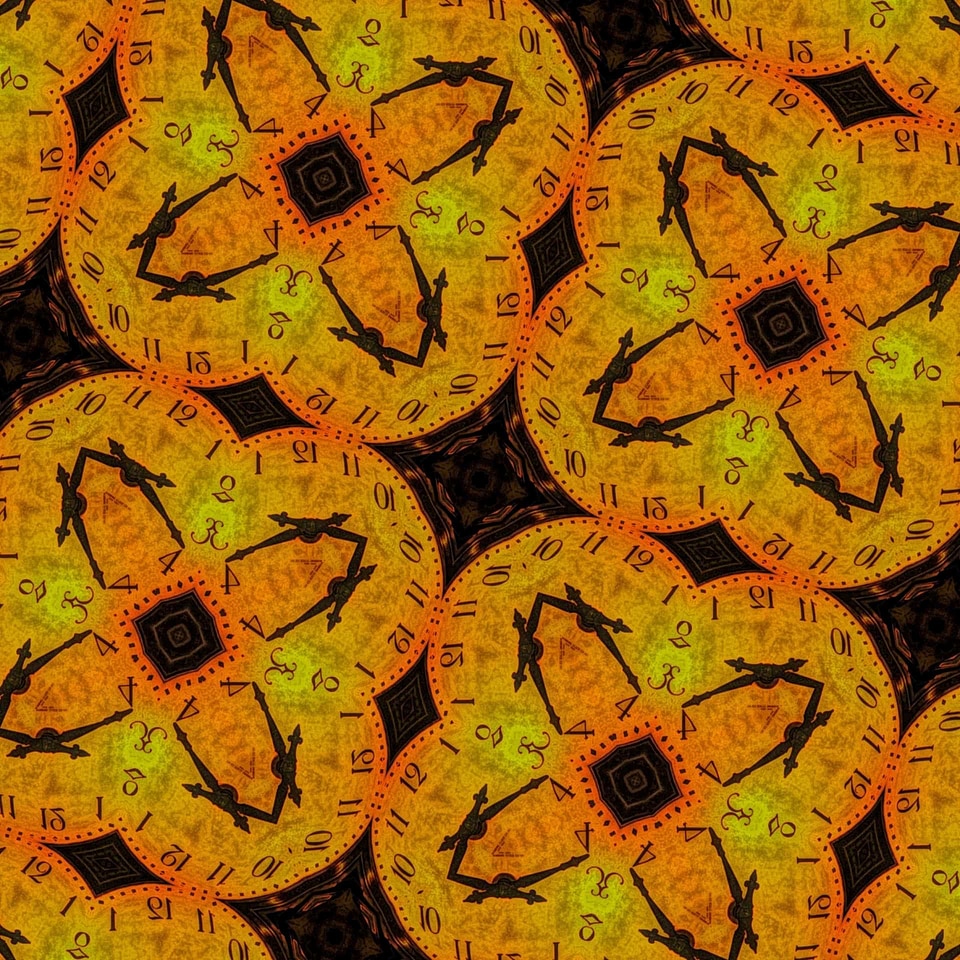 Arabesque circle shape