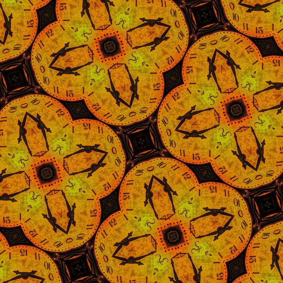 Abstract photomontage symmetry