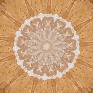 Arabesque handmade pattern photo