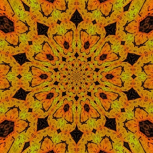 Artistic pattern wallpaper