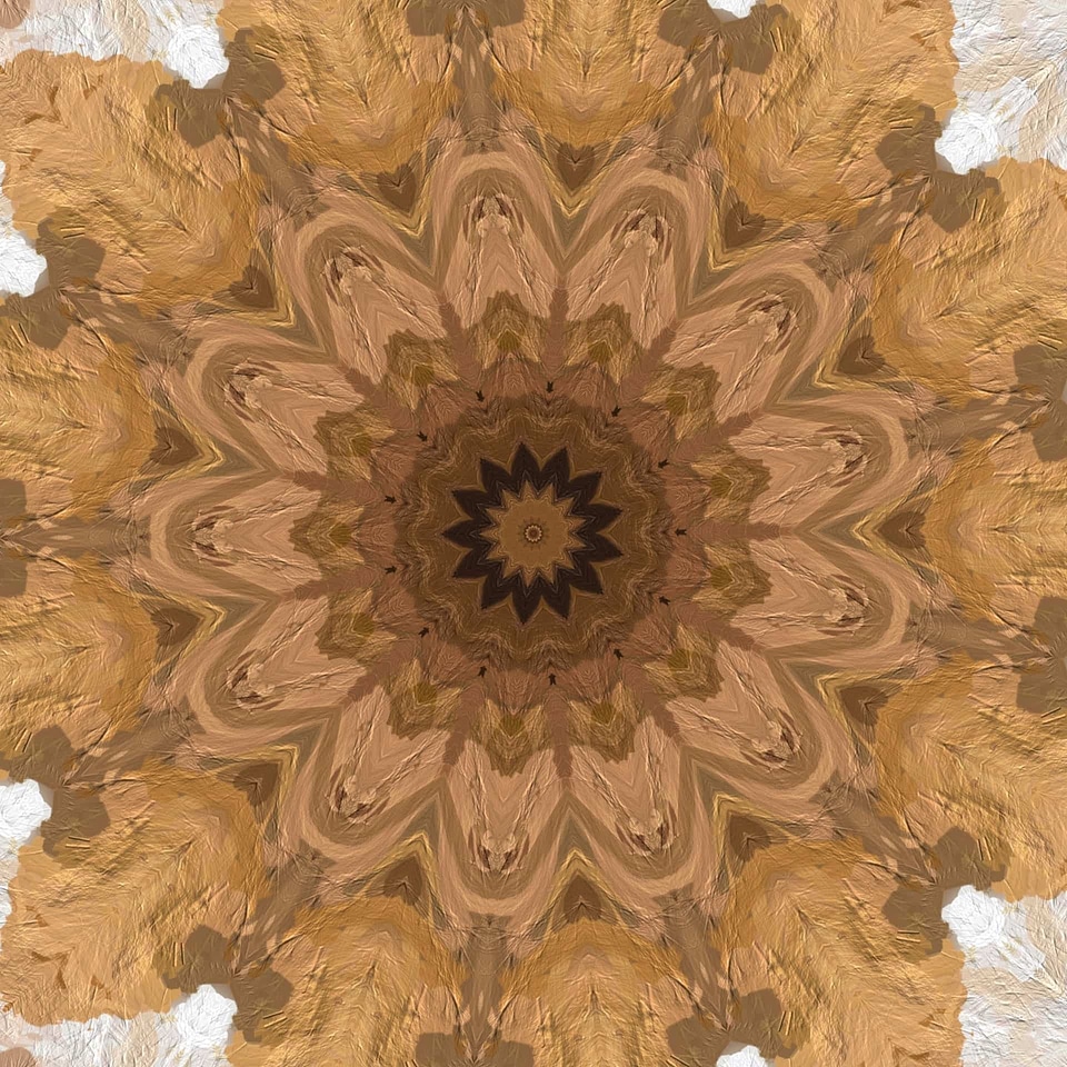 Abstract antique arabesque