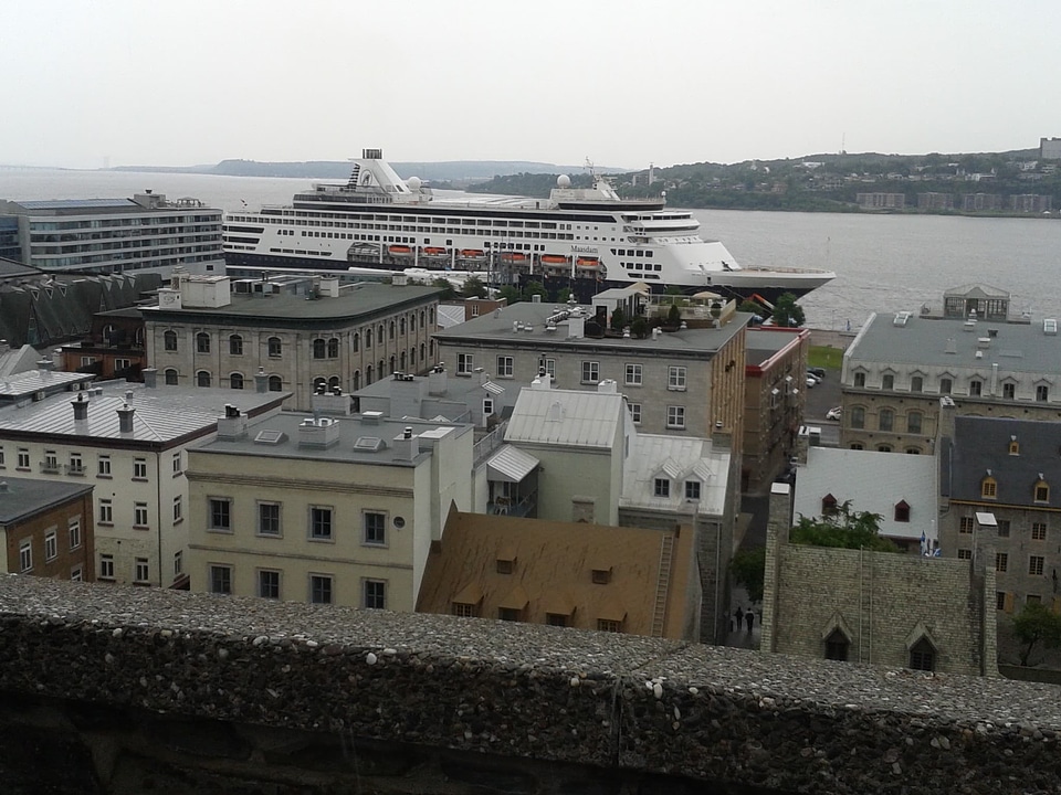 Cruise Ship downtown tourism photo