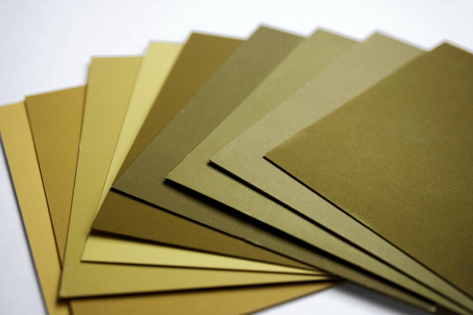 Yellow envelope paper