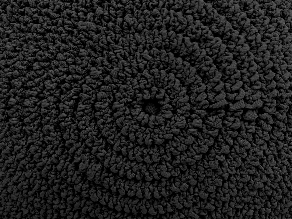 Black wool abstract photo