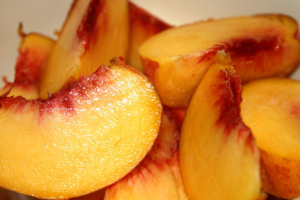 Peach sweet nectarine
