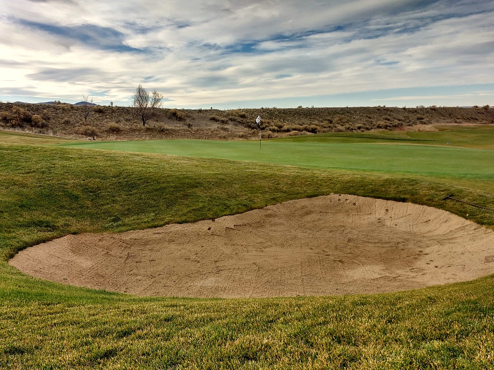 Golf sport landscape
