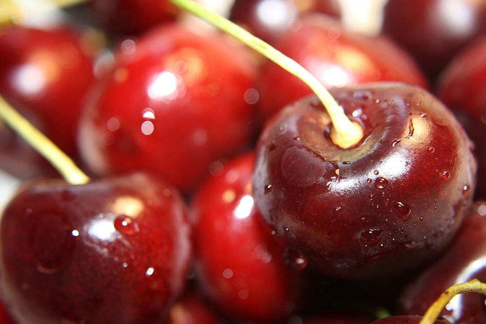 Dessert healthy cherry