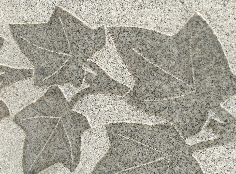 Marble stone stone wall