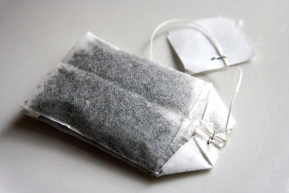 Tea tea bag container