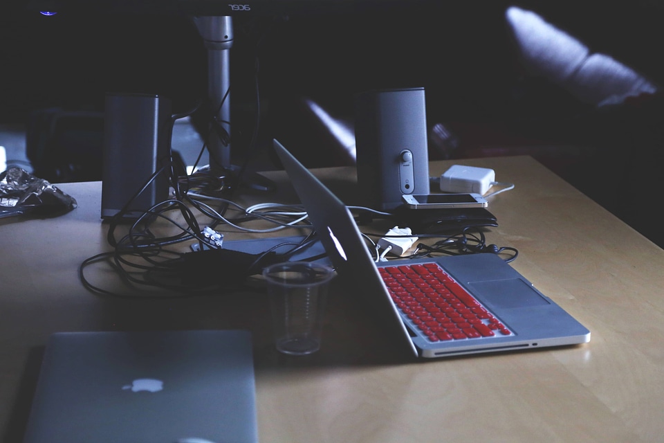 Shadow office computer