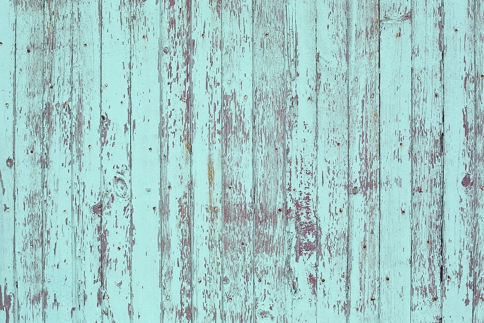 Barn aqua background