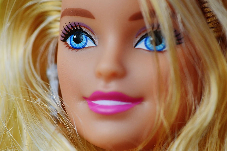 Doll portrait eyes