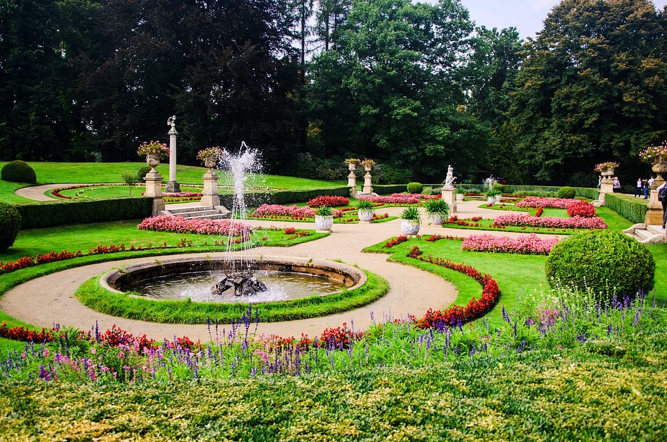 Exterior external fountain