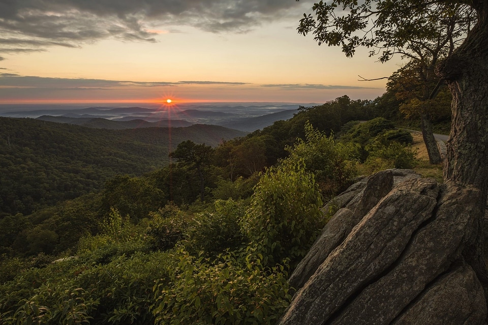 Valley landscape mountain
