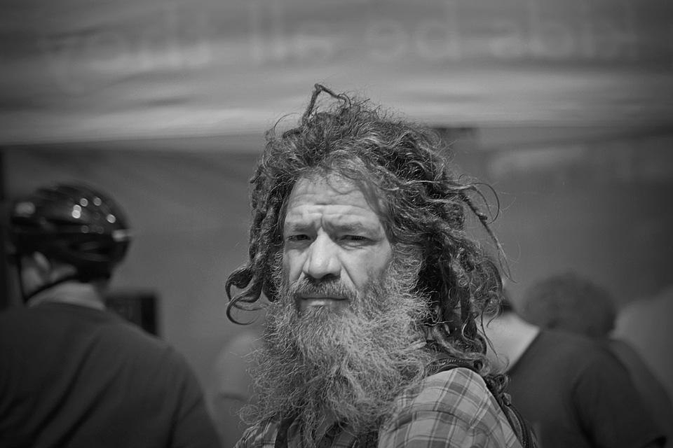 Beard hairstyle hairy