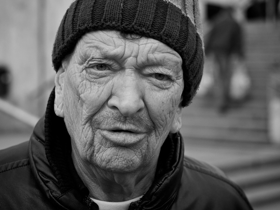 Street senior people photo