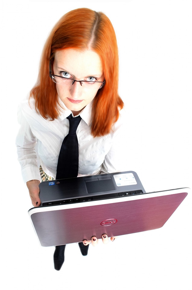 People laptop business