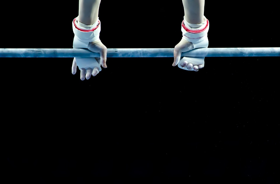 Detail hand athlete
