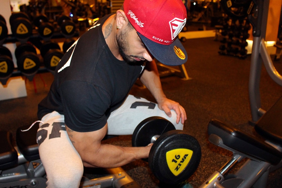Weight equipment man
