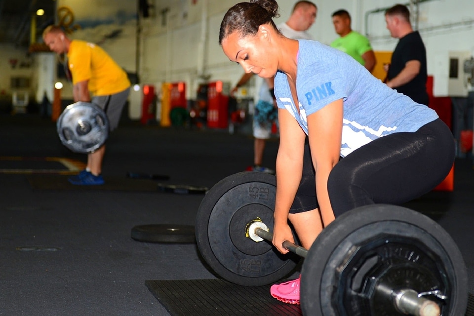 Athlete athletic pretty girl