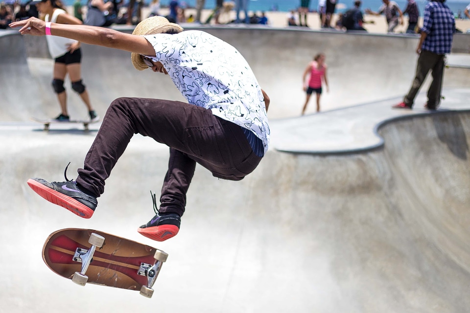 Extreme skateboard skateboarding photo