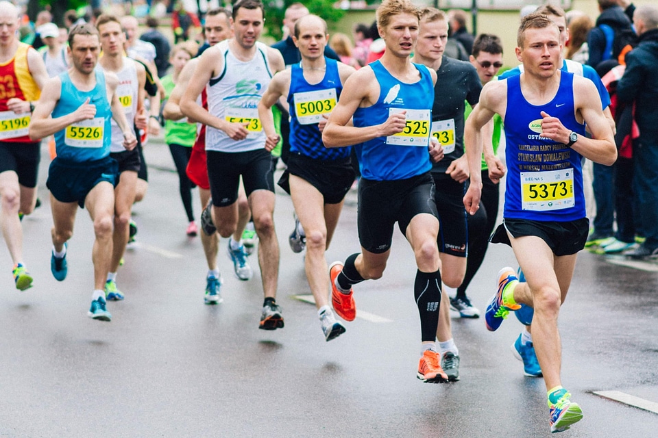 Foot Race marathon runner