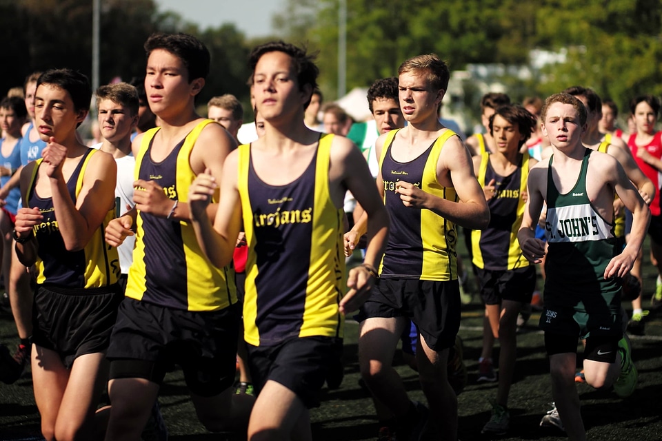 Sport runner athlete