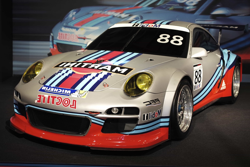 Competition fast sports car