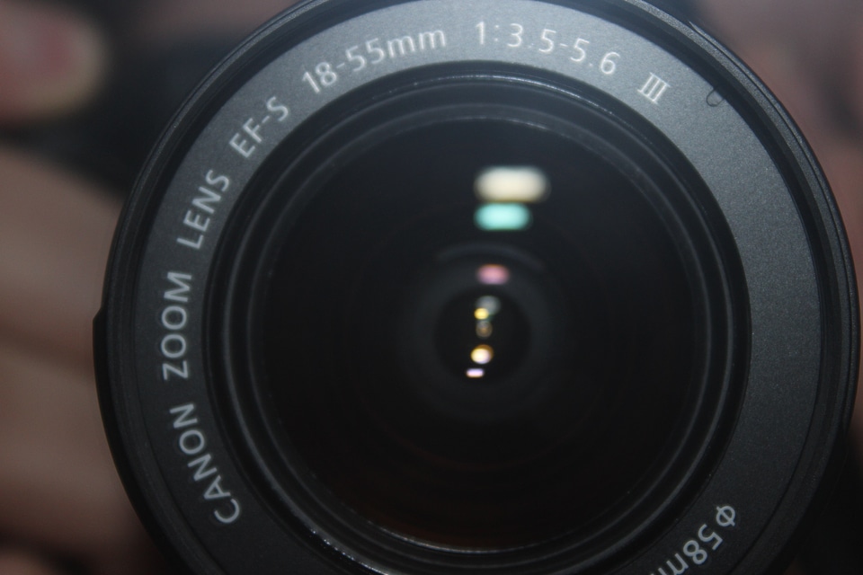 Optometry control aperture