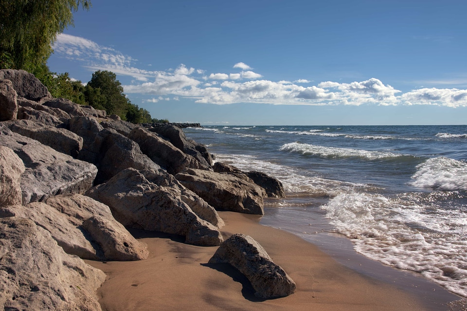 Archipelago bay beach