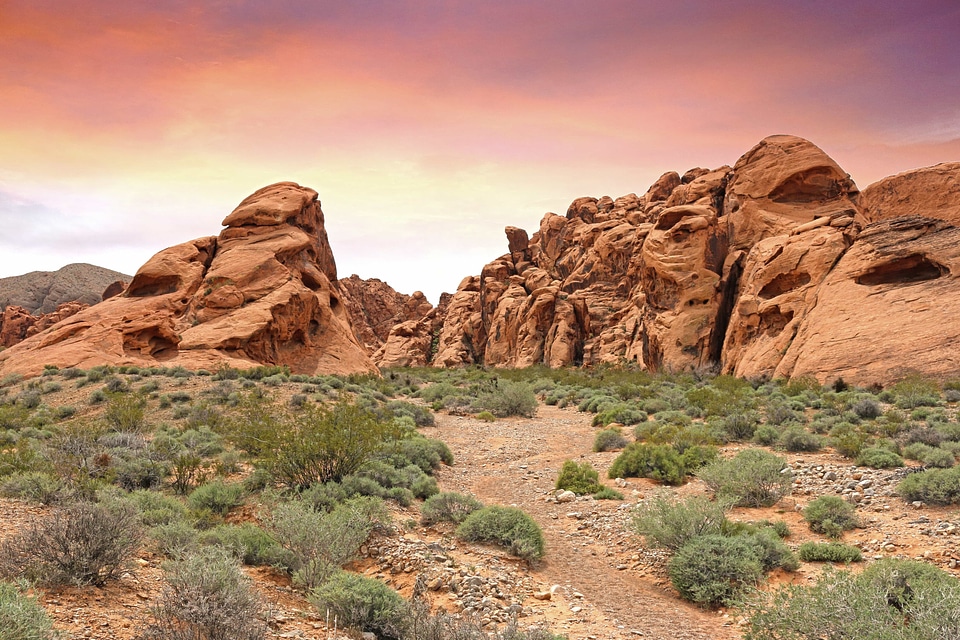 Canyon cliff cloud